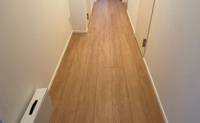 【施工前】茨城県つくば市 ご新築戸建て Ｈ様邸 ワンニャンすべらんフロアコーティング施工事例 施工前の状態