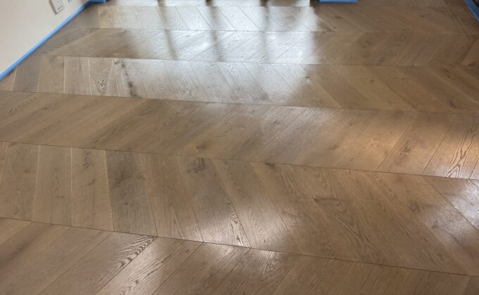 【施工後】栃木県宇都宮市 ご入居中戸建て Ｍ様邸 ワンニャンすべらんフロアコーティング施工済み