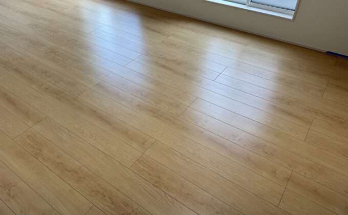 【施工後】東京都三鷹市 ご新築戸建て Ｋ様邸 ワンニャンすべらんフロアコーティング施工済み