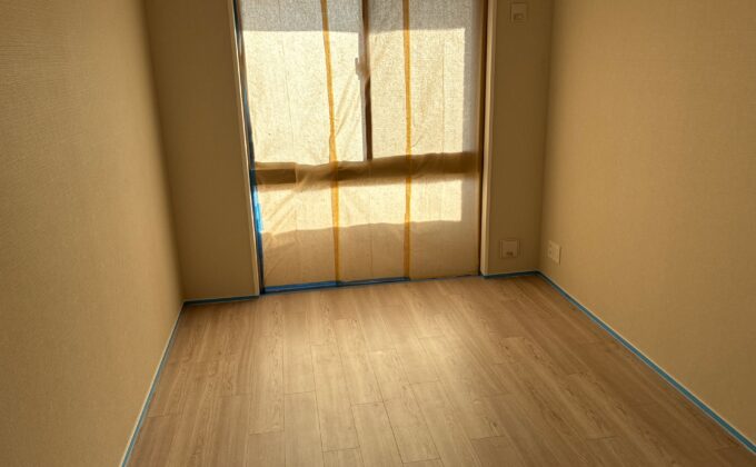 【施工後】神奈川県横浜市 ご新築マンション Ｋ様邸 ワンニャンすべらんフロアコーティング施工事例 ワンニャンすべらんフロアコーティング施工済み