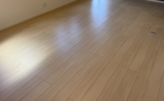 【施工前】東京都大田区 ご新築戸建て Ｙ様邸 ワンニャンすべらんフロアコーティング施工事例 施工前の状態