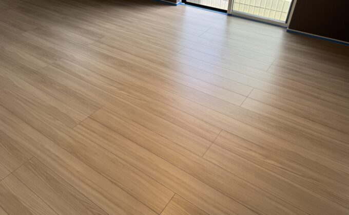 【施工前】神奈川県横浜市 ご新築戸建て Ａ様邸 ワンニャンすべらんフロアコーティング施工事例 施工前の状態