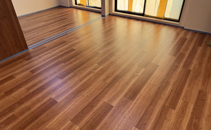 【施工後】東京都豊島区 ご新築マンション Ｓ様邸 ワンニャンすべらんフロアコーティング施工済み