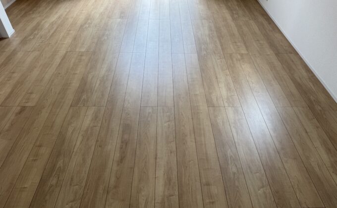 【施工前】埼玉県草加市 ご新築戸建て Ｓ様邸 ワンニャンすべらんフロアコーティング施工事例 施工前の状態