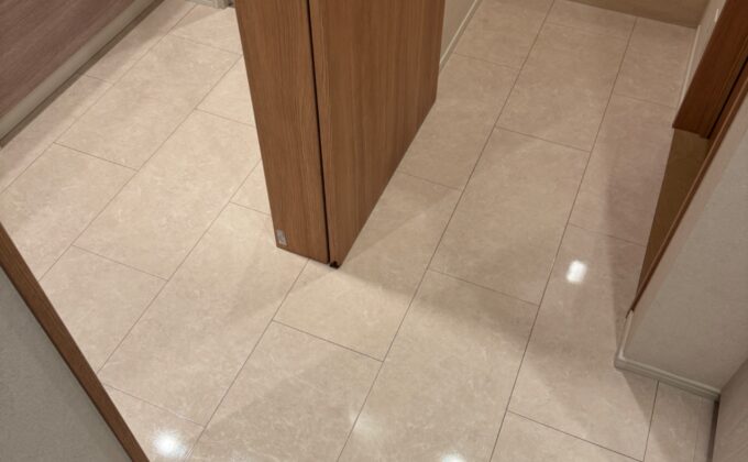 【施工前】埼玉県所沢市 ご新築戸建て Ｋ様邸 ワンニャンすべらんフロアコーティング施工事例 施工前の状態