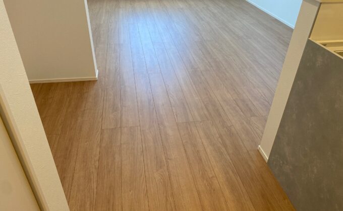 【施工後】茨城県つくば市 ご新築戸建て Ｈ様邸 ワンニャンすべらんフロアコーティング施工事例 ワンニャンすべらんフロアコーティング施工済み