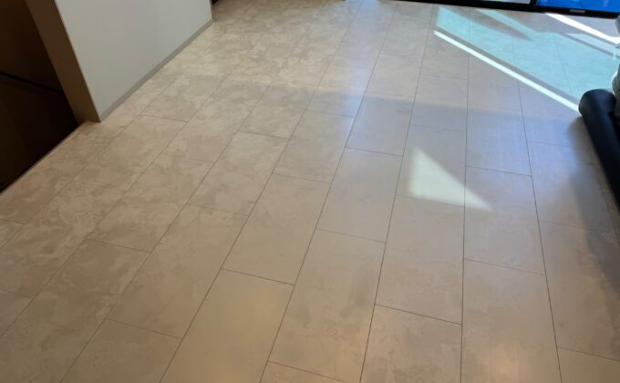 【施工後】埼玉県春日部市 ご新築戸建て Ｓ様邸 ワンニャンすべらんフロアコーティング施工事例 ワンニャンすべらんフロアコーティング施工済み