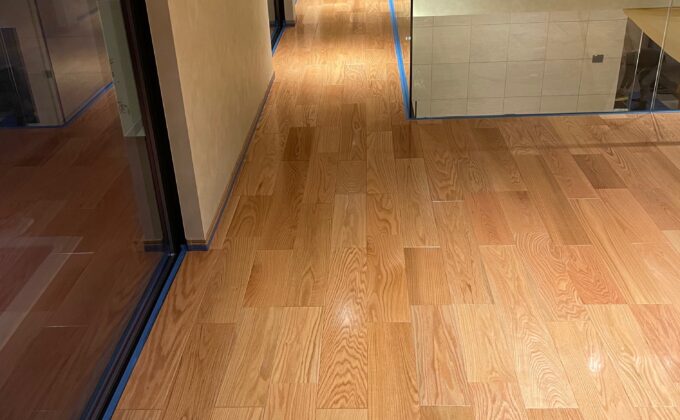 【施工後】神奈川県逗子市 ご新築戸建て Ｍ様邸 ワンニャンすべらんフロアコーティング施工事例 ワンニャンすべらんフロアコーティング施工済み