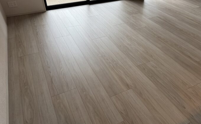 【施工後】東京都江東区 ご新築マンション Ｓ様邸 ワンニャンすべらんフロアコーティング施工済み