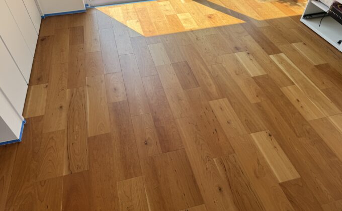 【施工前】埼玉県三郷市 ご入居中戸建て Ｈ様邸 ワンニャンすべらんフロアコーティング施工事例 施工前の状態