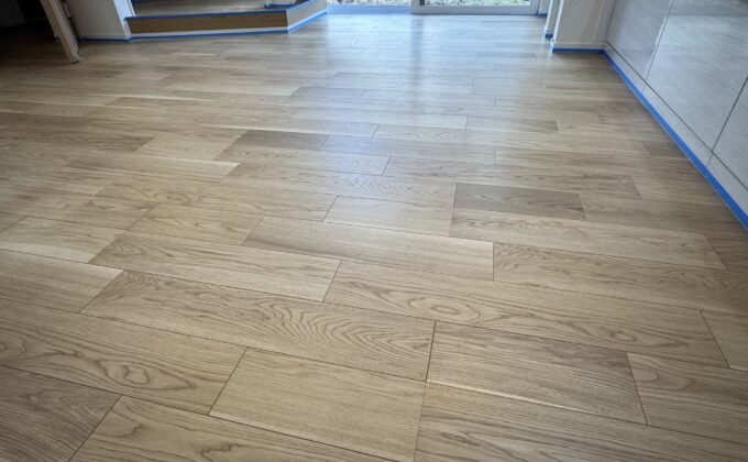 【施工前】千葉県習志野市 ご新築戸建て T様邸 ワンニャンすべらんフロアコーティング施工事例 施工前の状態