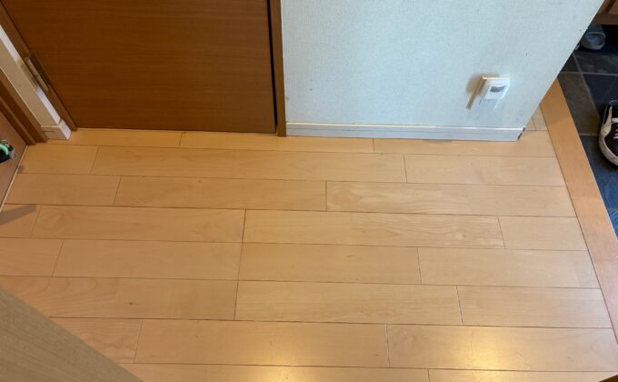 【施工後】埼玉県越谷市 ご入居中戸建て Ｓ様邸 ワンニャンすべらんフロアコーティング施工事例 ワンニャンすべらんフロアコーティング施工済み