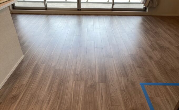 【施工後】東京都江戸川区 ご新築マンション Ｏ様邸 ワンニャンすべらんフロアコーティング施工済み