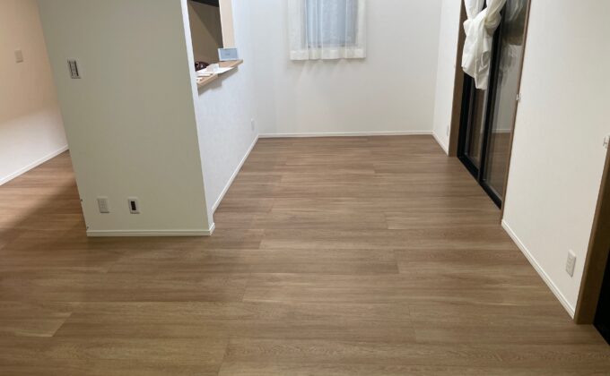 【施工前】東京都北区 ご新築戸建て Ｉ様邸 ワンニャンすべらんフロアコーティング施工事例 施工前の状態