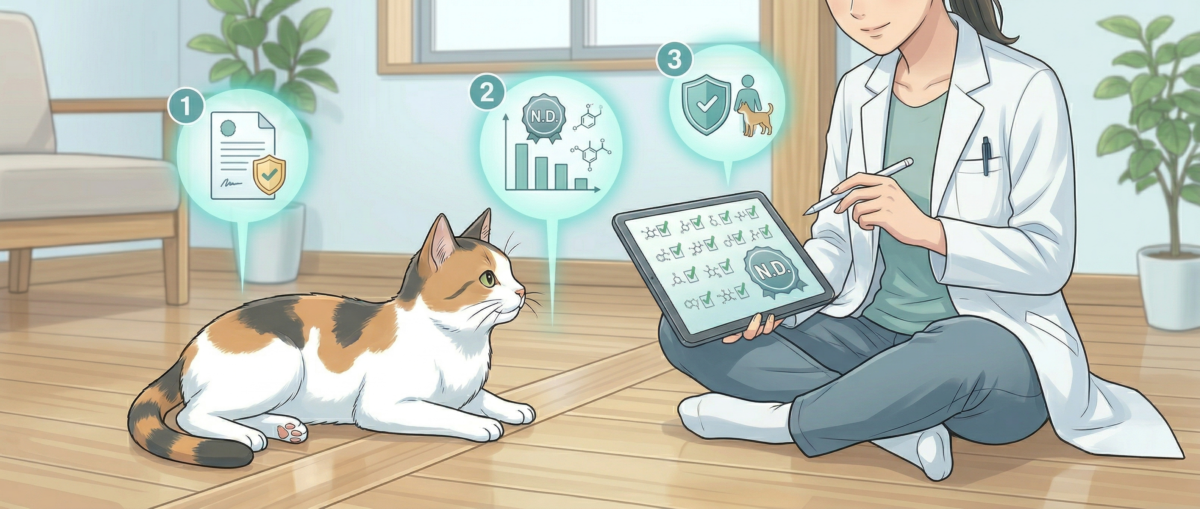 フロアコーティングVOC試験報告書の読み方と3つの確認ポイントのイメージ