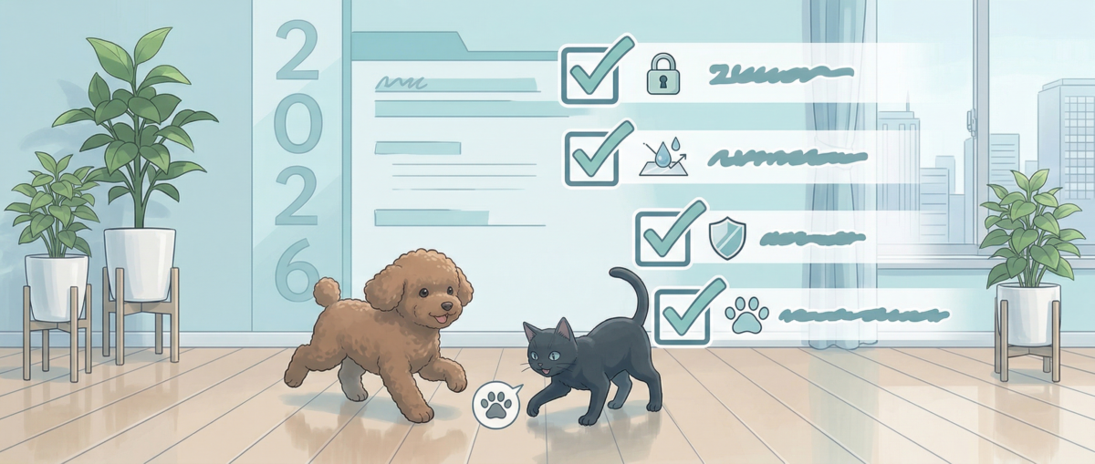 ペット用フロアコーティング選び方チェックリスト2026年版