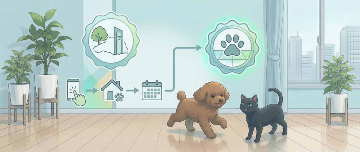 埼玉対応ワンニャンすべらんコーティングの施工の流れとショールームアクセス