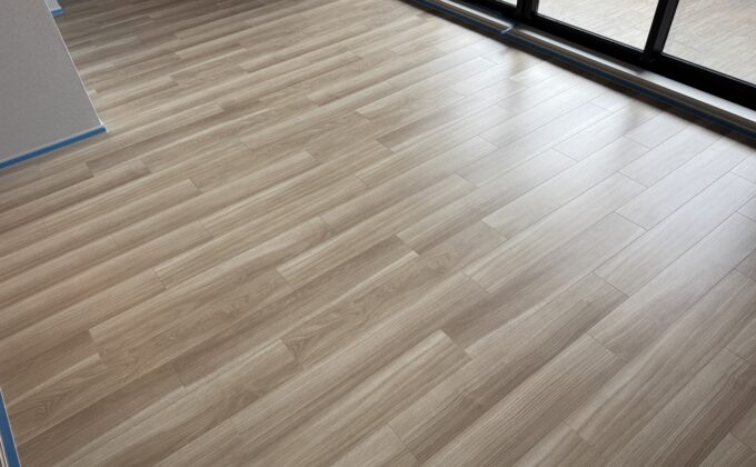 【施工後】東京都品川区 ご新築マンション Ｔ様邸 ワンニャンすべらんフロアコーティング施工事例 ワンニャンすべらんフロアコーティング施工済み