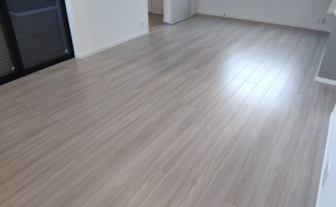 【施工後】千葉県流山市 ご新築戸建て Ｙ様邸 ワンニャンすべらんフロアコーティング施工事例 ワンニャンすべらんフロアコーティング施工済み