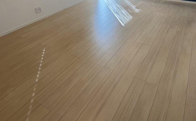 【施工後】東京都大田区 ご新築戸建て Ｙ様邸 ワンニャンすべらんフロアコーティング施工事例 ワンニャンすべらんフロアコーティング施工済み