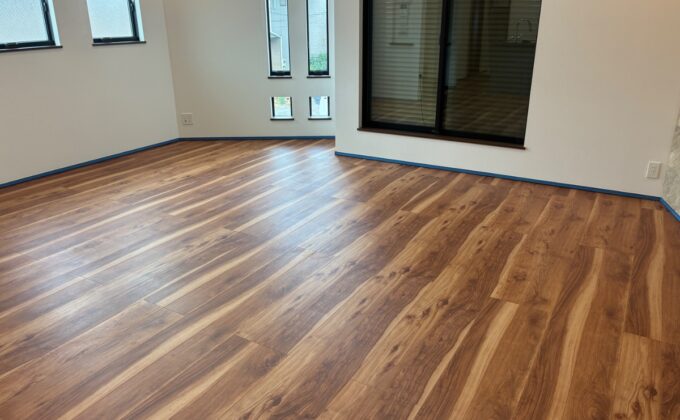 【施工後】東京都練馬区 ご新築戸建て Ｏ様邸 ワンニャンすべらんフロアコーティング施工事例 ワンニャンすべらんフロアコーティング施工済み