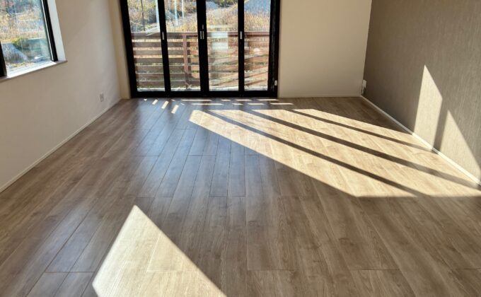 【施工前】埼玉県新座市 ご新築戸建て Ｔ様邸 ワンニャンすべらんフロアコーティング施工事例 施工前の状態