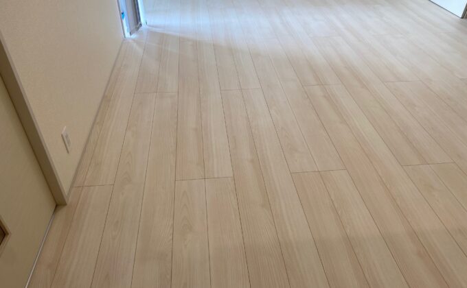 【施工前】東京都練馬区 ご新築マンション Ｓ様邸 フローリング