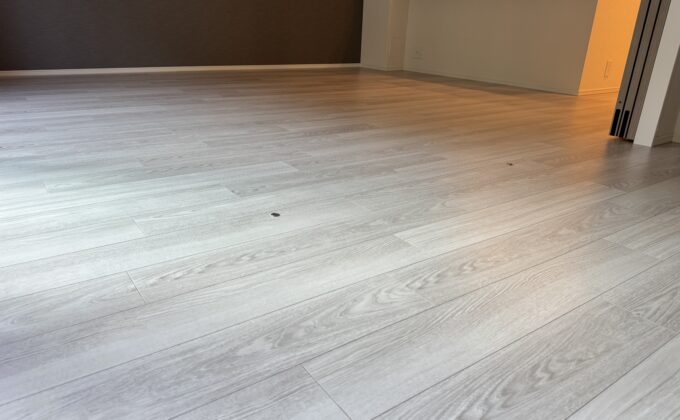 【施工前】東京都東久留米市 ご新築マンション Ｙ様邸 ワンニャンすべらんフロアコーティング施工事例 施工前の状態