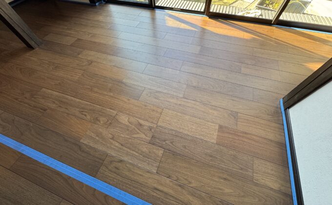 【施工後】群馬県高崎市 ご入居中戸建て Ａ様邸 ワンニャンすべらんフロアコーティング施工事例 ワンニャンすべらんフロアコーティング施工済み