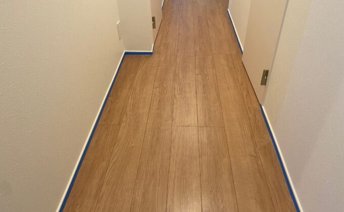 【施工後】茨城県つくば市 ご新築戸建て Ｈ様邸 ワンニャンすべらんフロアコーティング施工事例 ワンニャンすべらんフロアコーティング施工済み