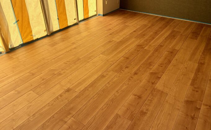 【施工後】熊本県熊本市 ご新築戸建て Ｓ様邸 ワンニャンすべらんフロアコーティング施工済み