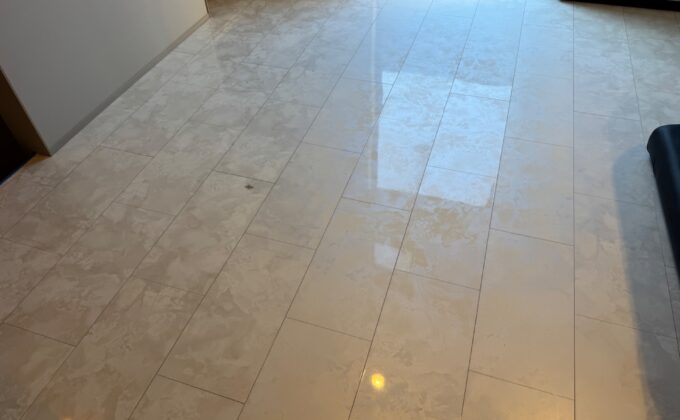 【施工前】埼玉県春日部市 ご新築戸建て Ｓ様邸 ワンニャンすべらんフロアコーティング施工事例 施工前の状態