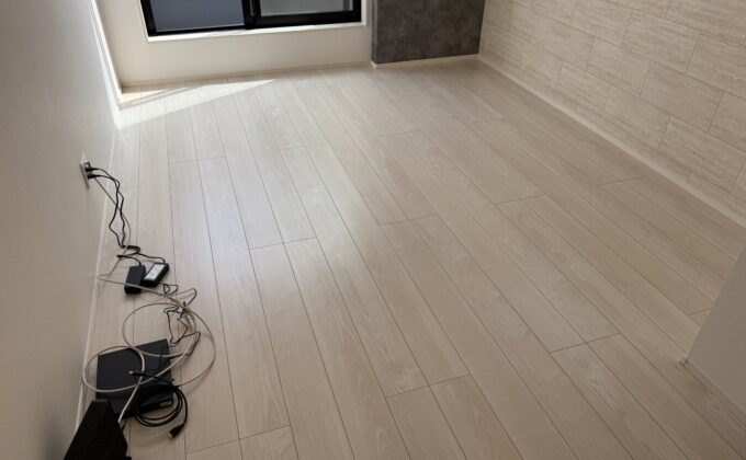 【施工後】東京都品川区 ご新築戸建て Ｋ様邸 ワンニャンすべらんフロアコーティング施工済み