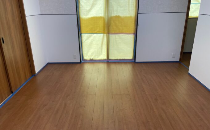 【施工後】愛媛県松山市 ご新築戸建て Ｓ様邸 ワンニャンすべらんフロアコーティング施工事例 ワンニャンすべらんフロアコーティング施工済み