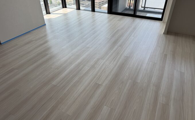 【施工前】東京都港区 ご新築マンション Ｍ様邸 フローリング