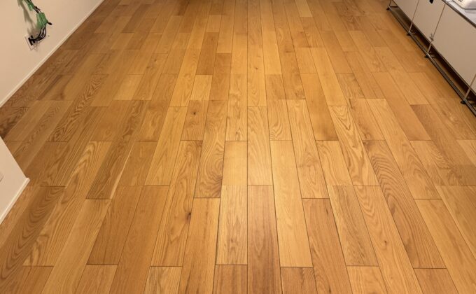 【施工後】神奈川県横浜市 ご入居中戸建て Ｙ様邸 ワンニャンすべらんフロアコーティング施工事例 ワンニャンすべらんフロアコーティング施工済み