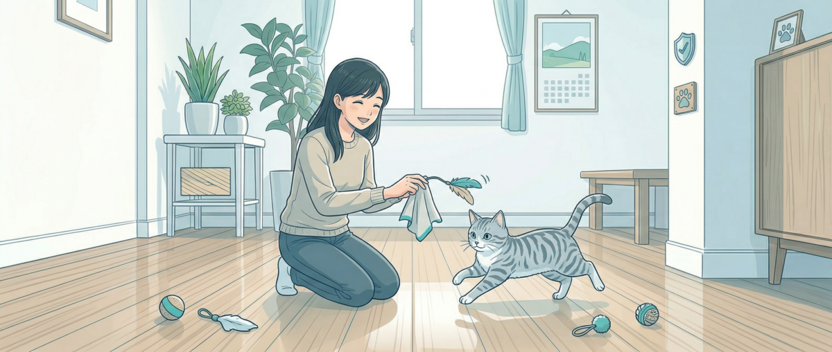 猫のいる家庭・施設向けワンニャンすべらんフロアコーティングの特徴と安全性エビデンス