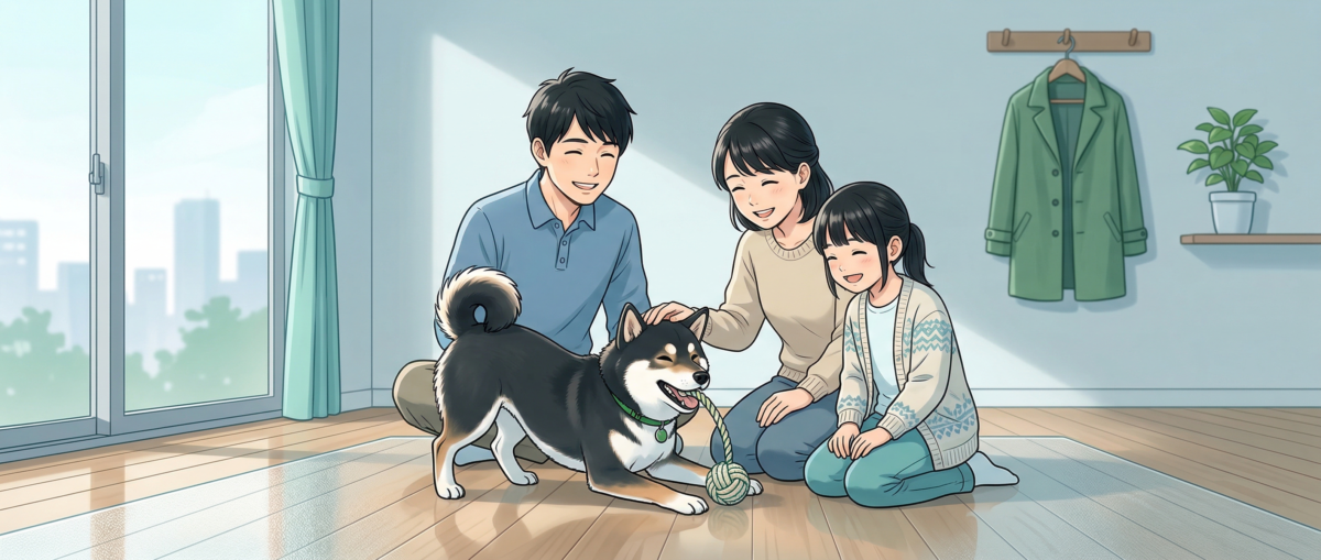 犬の椎間板ヘルニアと床の関係を解説するコラム記事アイキャッチ画像