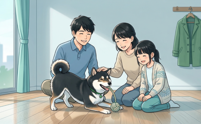 犬の椎間板ヘルニアと床の関係を解説するコラム記事アイキャッチ画像