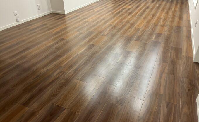 【施工後】埼玉県入間市 ご新築戸建て Ｔ様邸 ワンニャンすべらんフロアコーティング施工事例 ワンニャンすべらんフロアコーティング施工済み