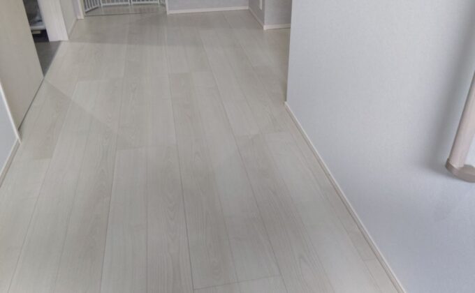 【施工後】埼玉県草加市 ご入居中戸建て Ｓ様邸 ワンニャンすべらんフロアコーティング施工事例 ワンニャンすべらんフロアコーティング施工済み