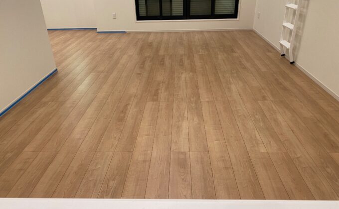 【施工後】東京都練馬区 ご新築戸建て Ｋ様邸 ワンニャンすべらんフロアコーティング施工事例 ワンニャンすべらんフロアコーティング施工済み